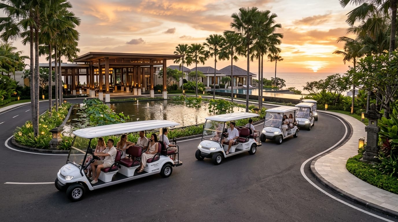 Suncart MXV Eco Luxury Resort Golf Cart